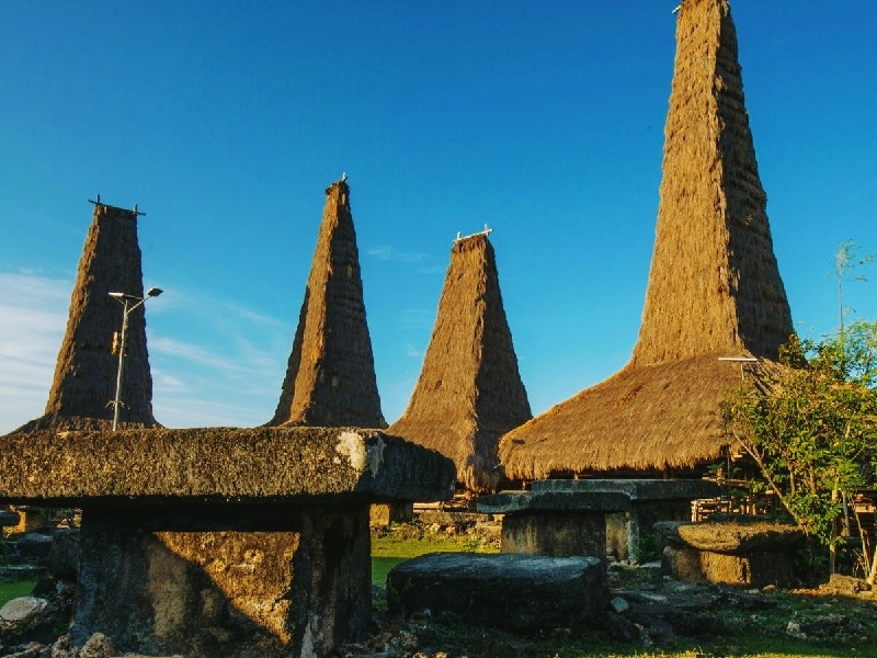 Ratenggaro traditional village in Sumba